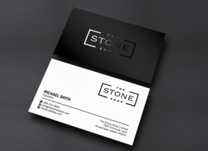 Business Card Design by chandrayaan.creative for The Stone Shop | Design: #27849886