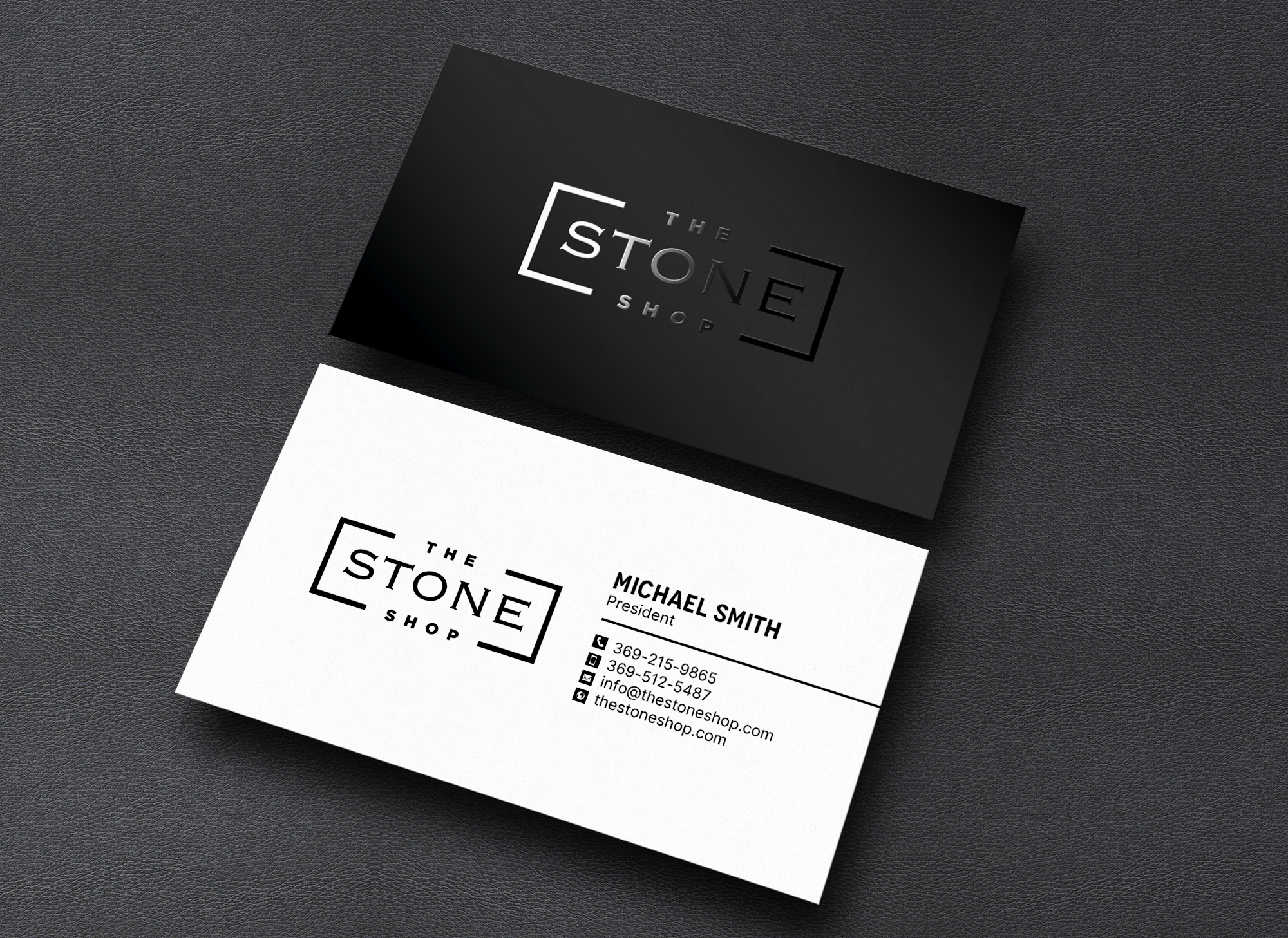 Business Card Design by chandrayaan.creative for The Stone Shop | Design #27849887