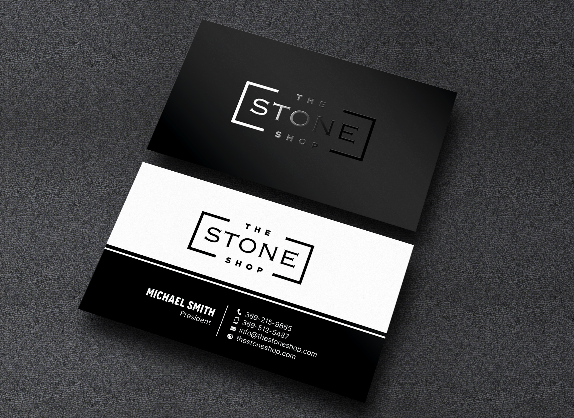 Business Card Design by chandrayaan.creative for The Stone Shop | Design #27849889