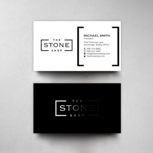 Business Card Design by chandrayaan.creative for The Stone Shop | Design: #27863221