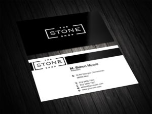 Business Card Design by vintana for The Stone Shop | Design: #27854991