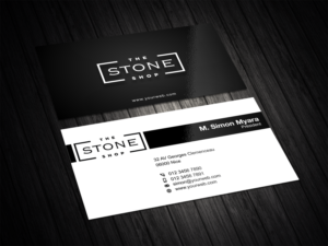 Business Card Design by vintana for The Stone Shop | Design: #27855011
