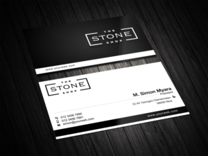 Business Card Design by vintana for The Stone Shop | Design: #27855030