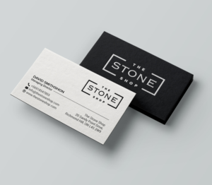 Business Card Design by R.design for The Stone Shop | Design: #27849362