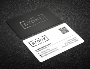 Business Card Design by R.design for The Stone Shop | Design: #27849369