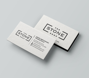 Business Card Design by R.design for The Stone Shop | Design: #27849381