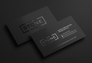 Business Card Design by R.design for The Stone Shop | Design: #27857337