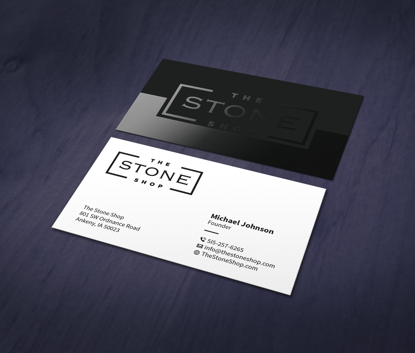 Diseño de Tarjeta de Presentación por MDesign para The Stone Shop | Diseño #27849389