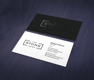 Business Card Design by MDesign for The Stone Shop | Design: #27849390