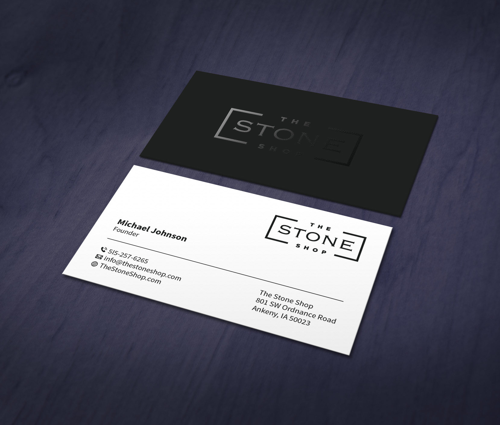 Business Card Design by MDesign for The Stone Shop | Design #27849391
