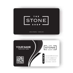 Business Card Design by #hashtag_DEsigN for The Stone Shop | Design: #27848250