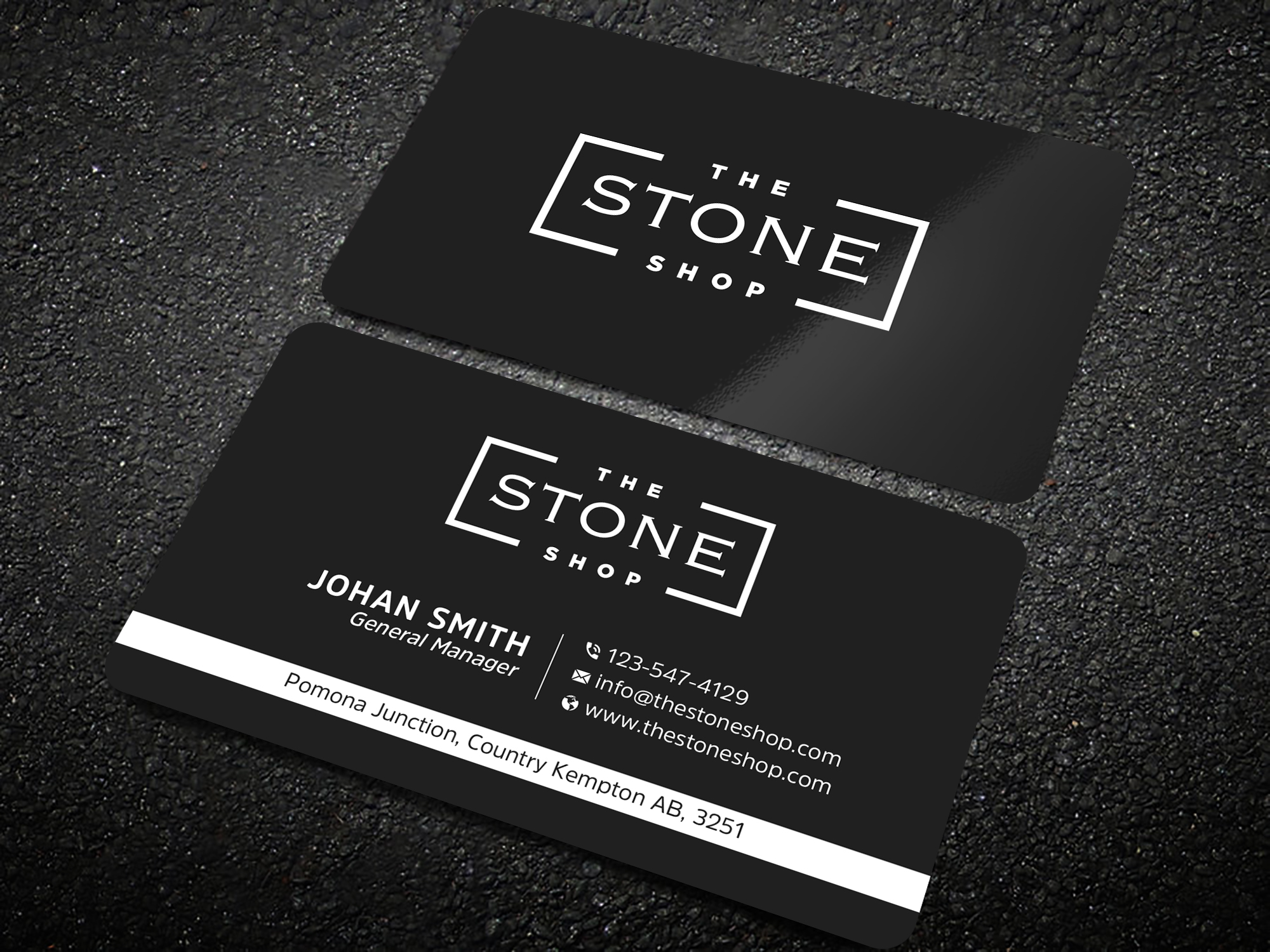 Business Card Design by Uttom 2 for The Stone Shop | Design #27849334