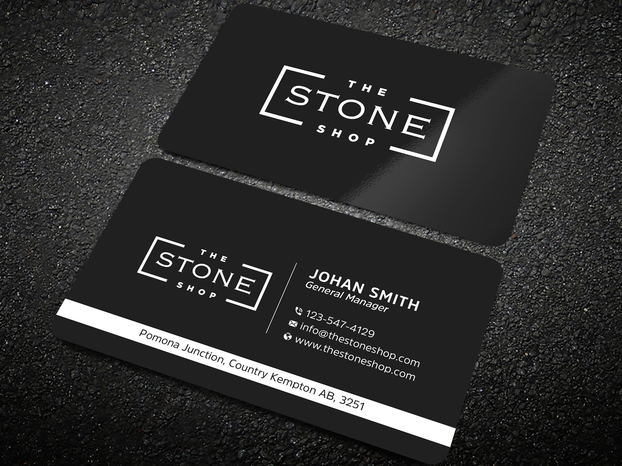 Business Card Design by Uttom 2 for The Stone Shop | Design #27849336
