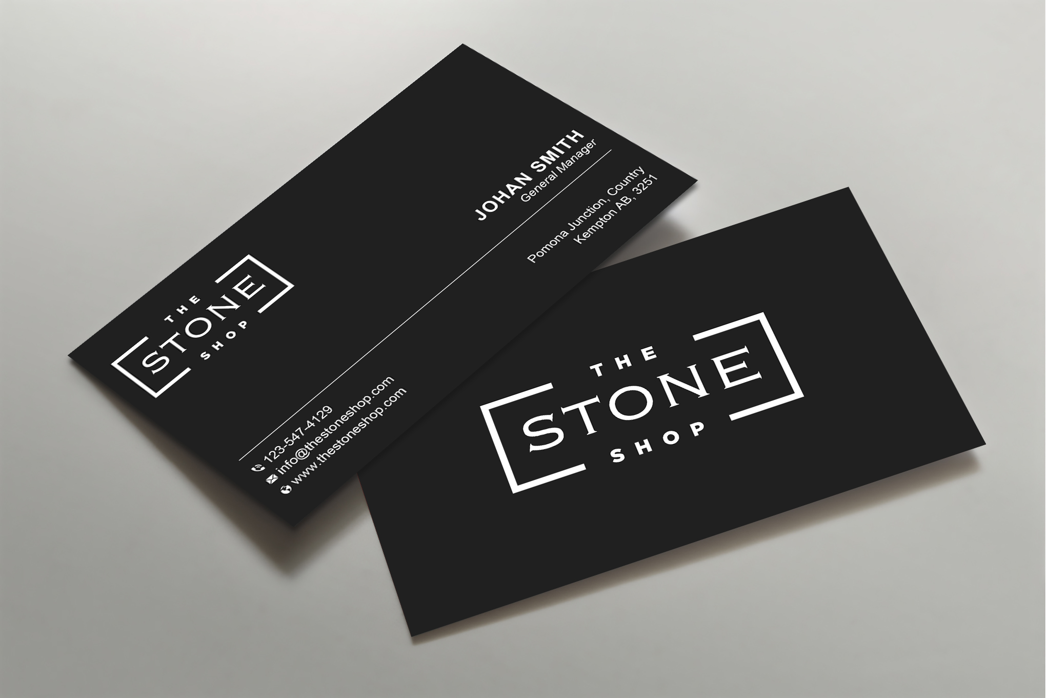 Business Card Design by Uttom 2 for The Stone Shop | Design #27849339