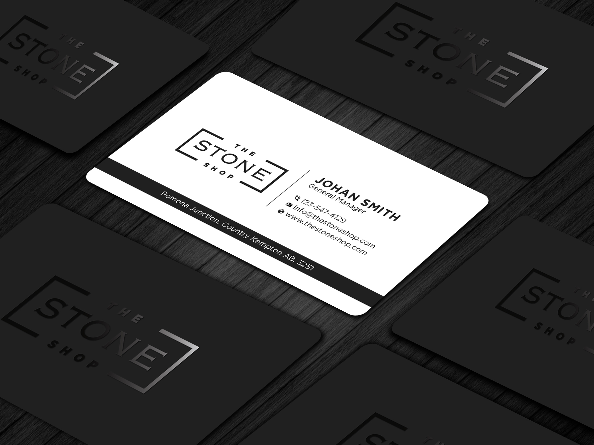 Visitenkarten-Design von Uttom 2 für The Stone Shop | Design #27858669