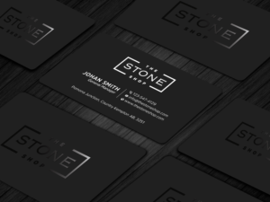 Business Card Design by Uttom 2 for The Stone Shop | Design: #27858674