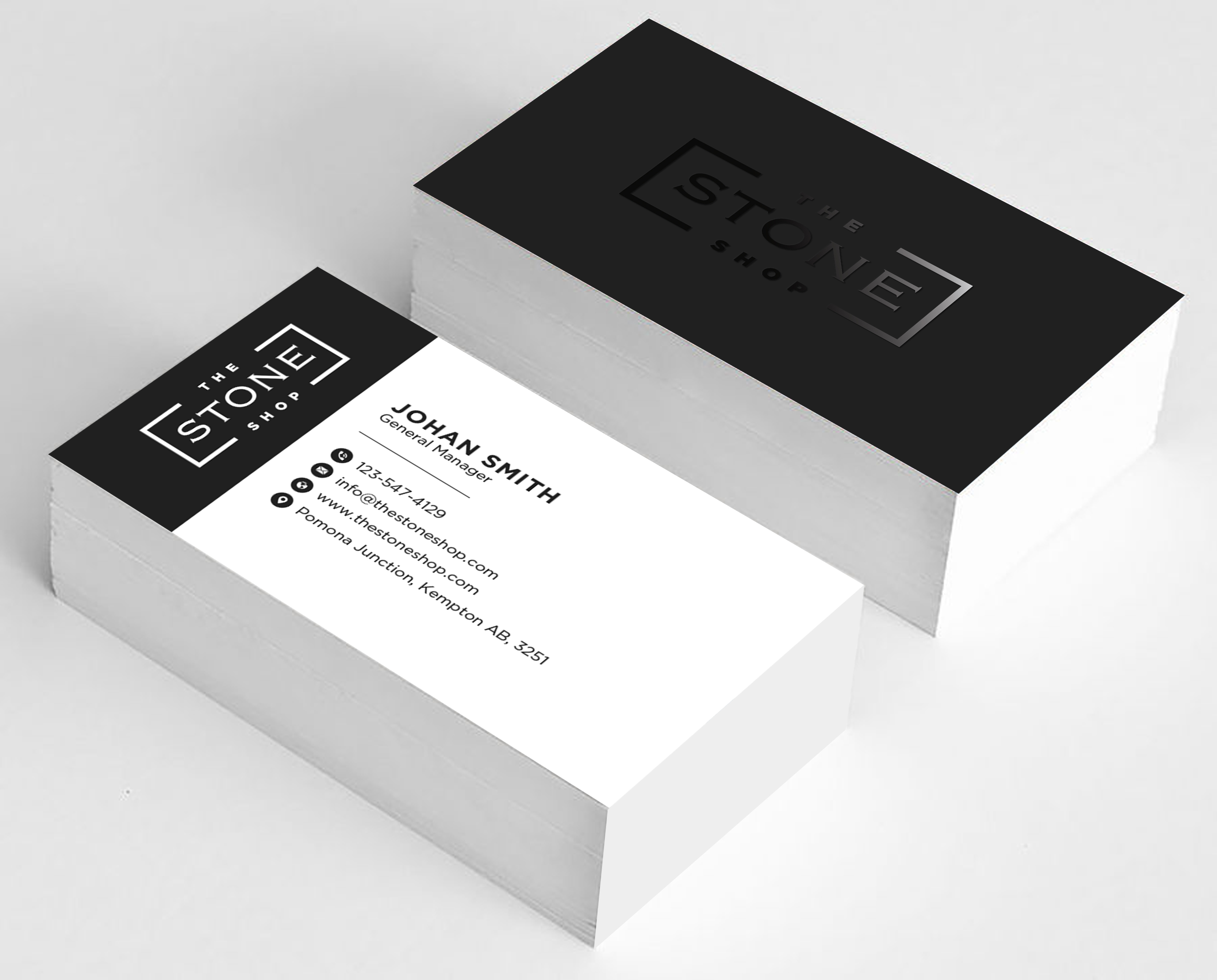 Business Card Design by Uttom 2 for The Stone Shop | Design #27858679