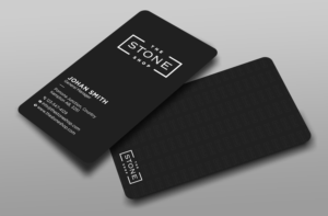 Business Card Design by Uttom 2 for The Stone Shop | Design: #27858680