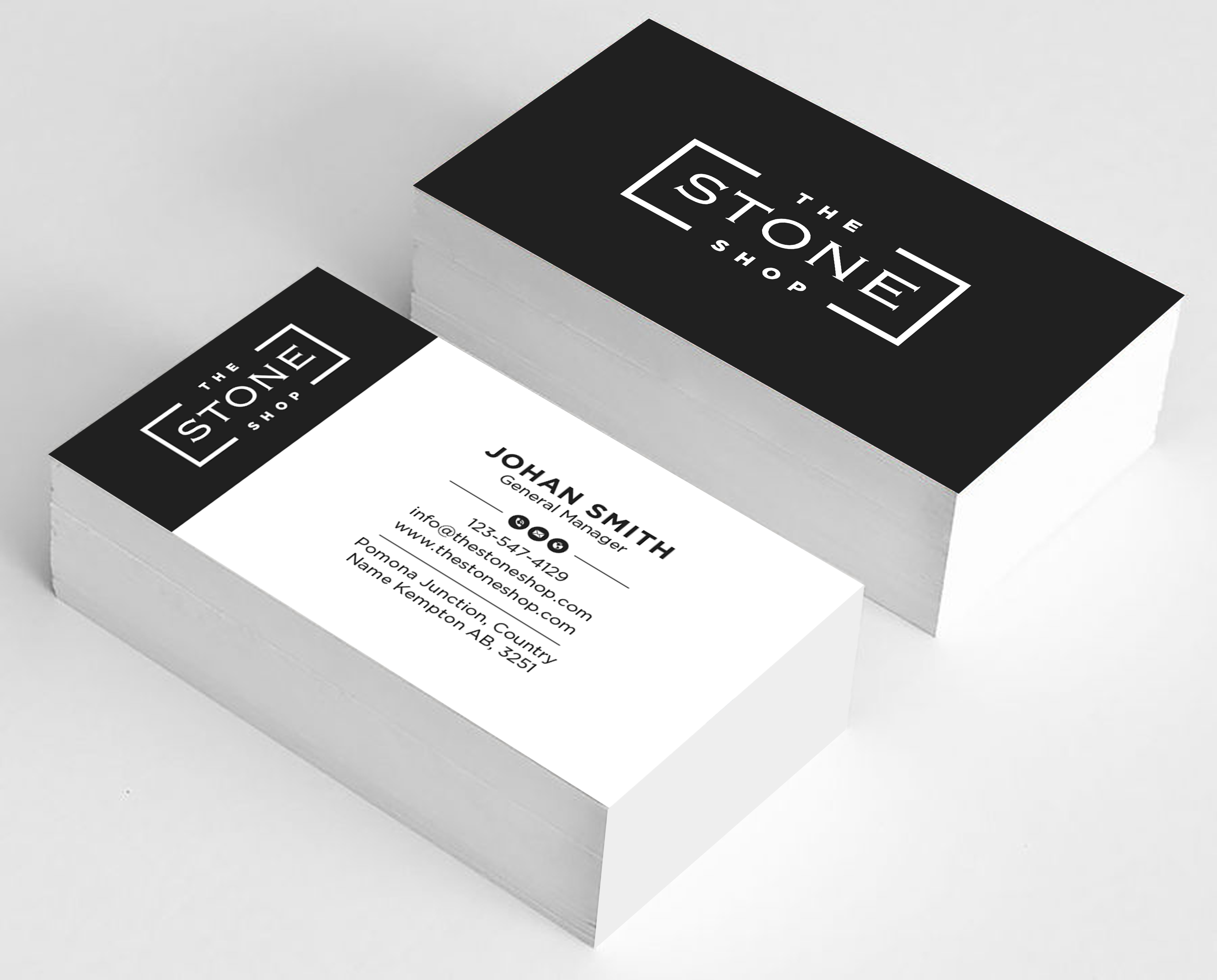 Business Card Design by Uttom 2 for The Stone Shop | Design #27858682