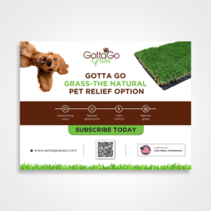 Urban Yard Sign Advertisement for Gotta Go Grass | Diseño de Póster por Deepak_9_Malhotra