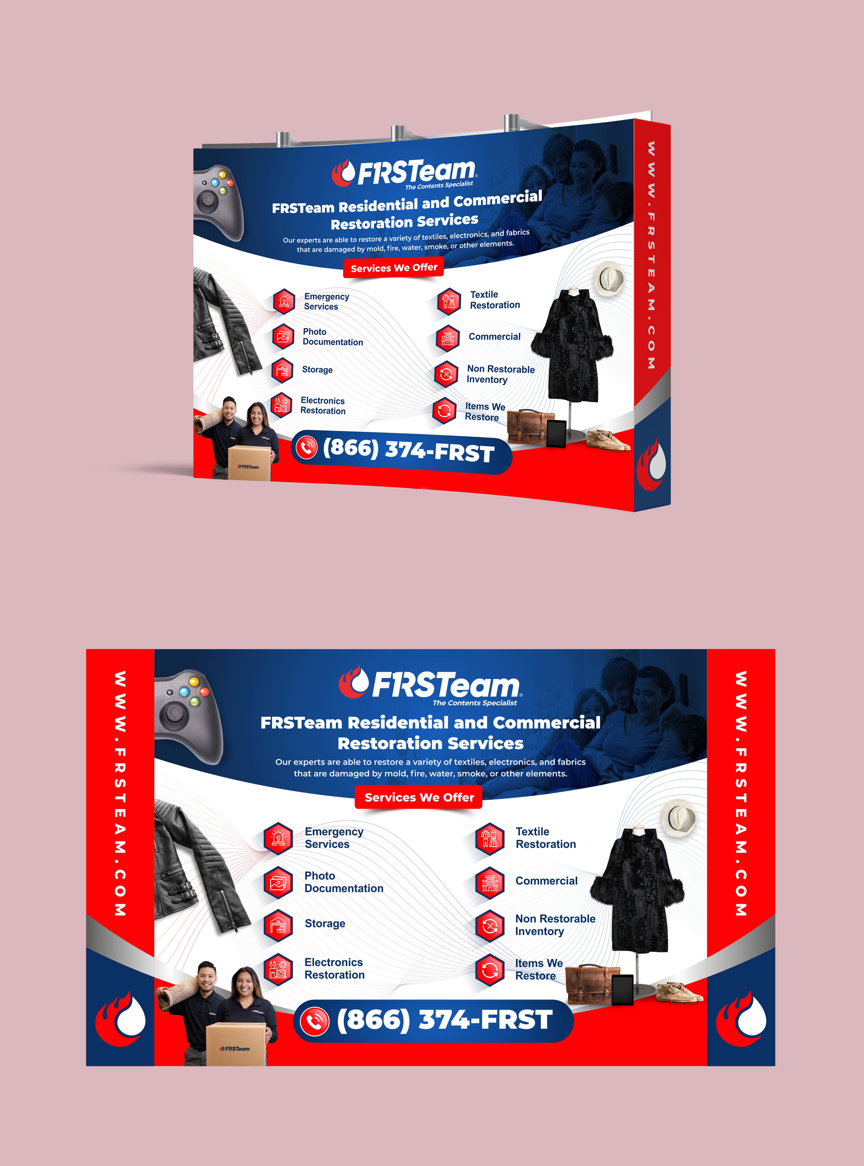 Messestand-Design von KreativeMadz für FRSTeam | Design #27854155