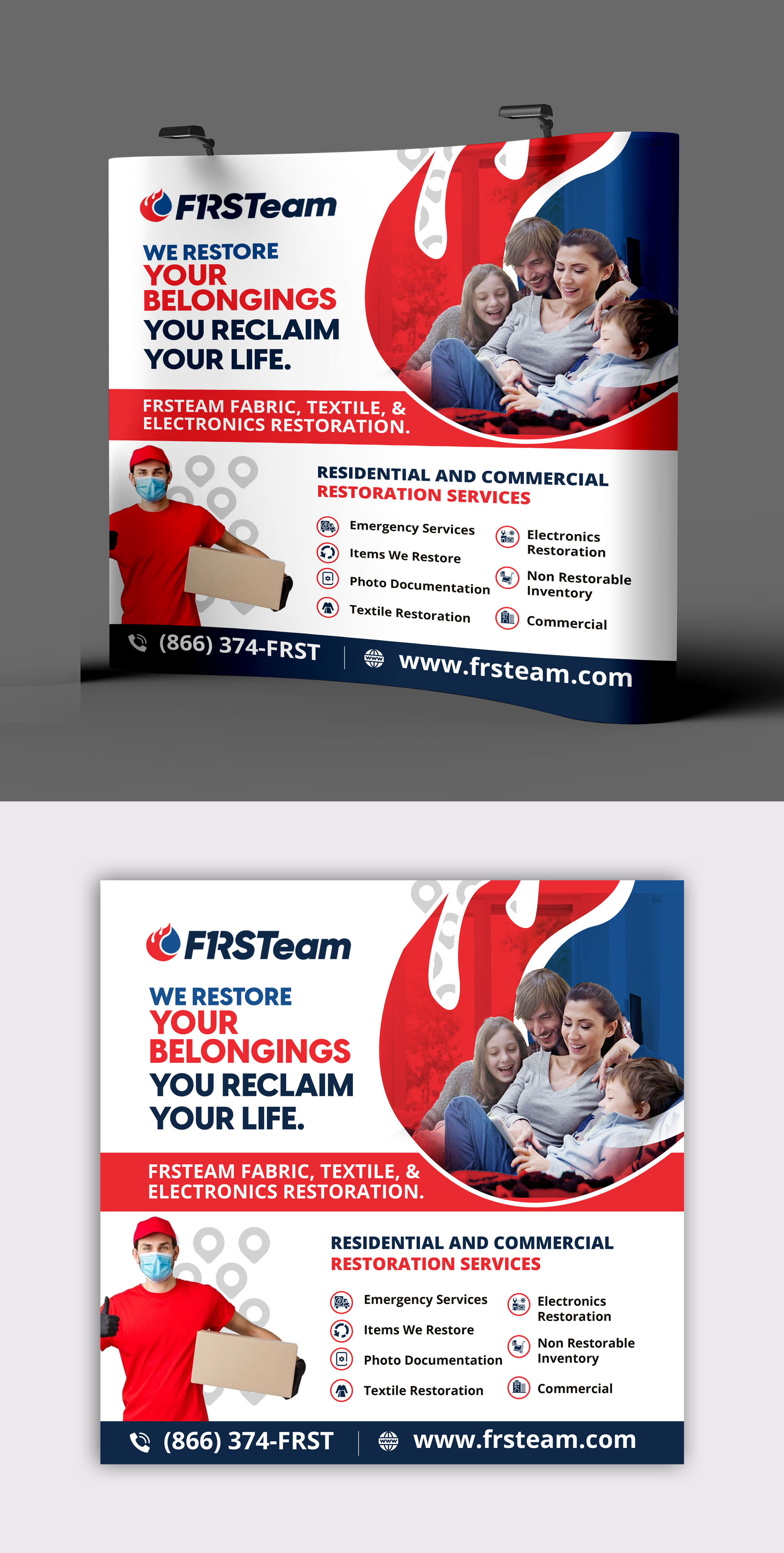 Diseño de Stand de Feria por debdesign para FRSTeam | Diseño #27869766