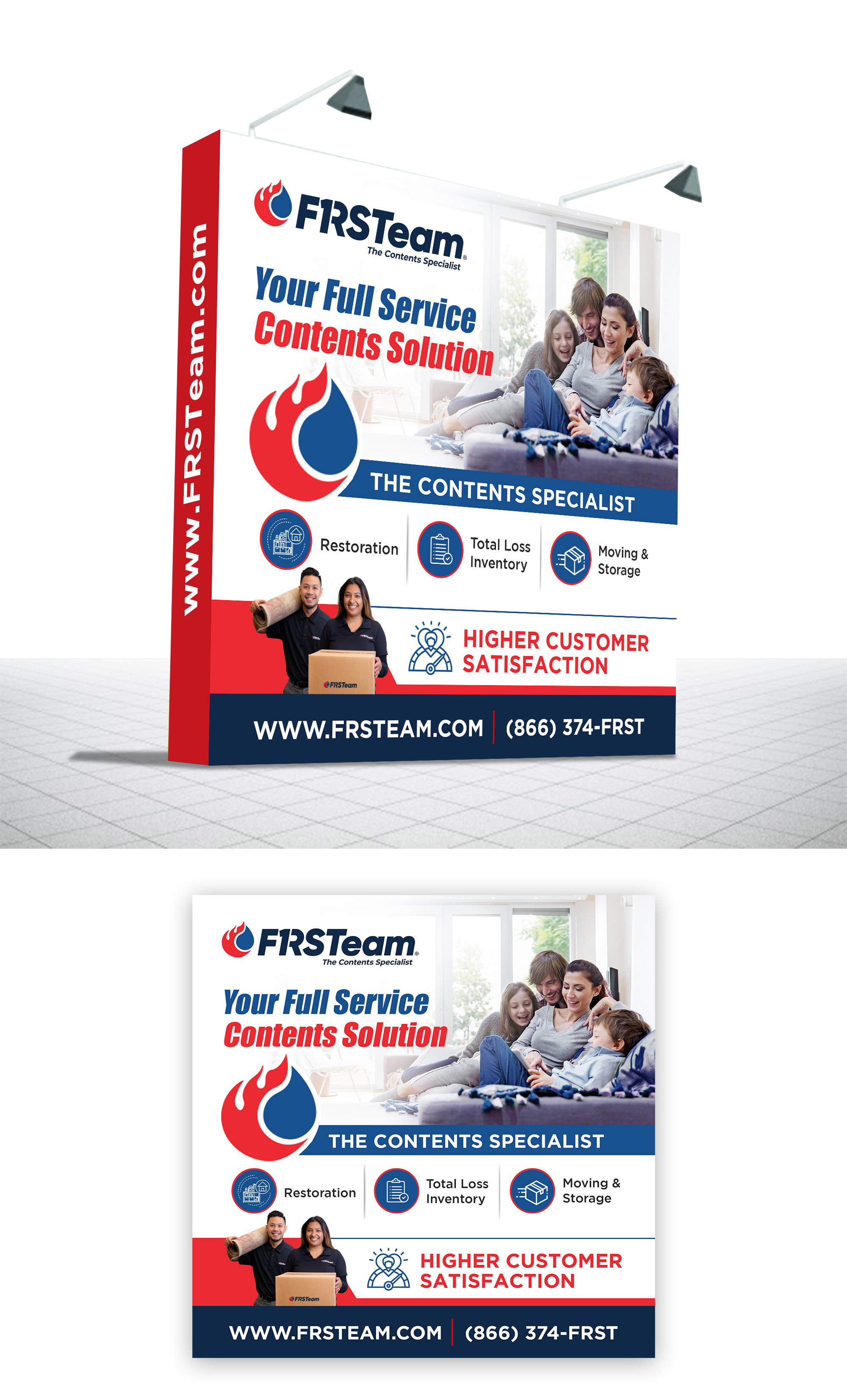 Trade Show Booth Design by debdesign for FRSTeam | Design #27871203