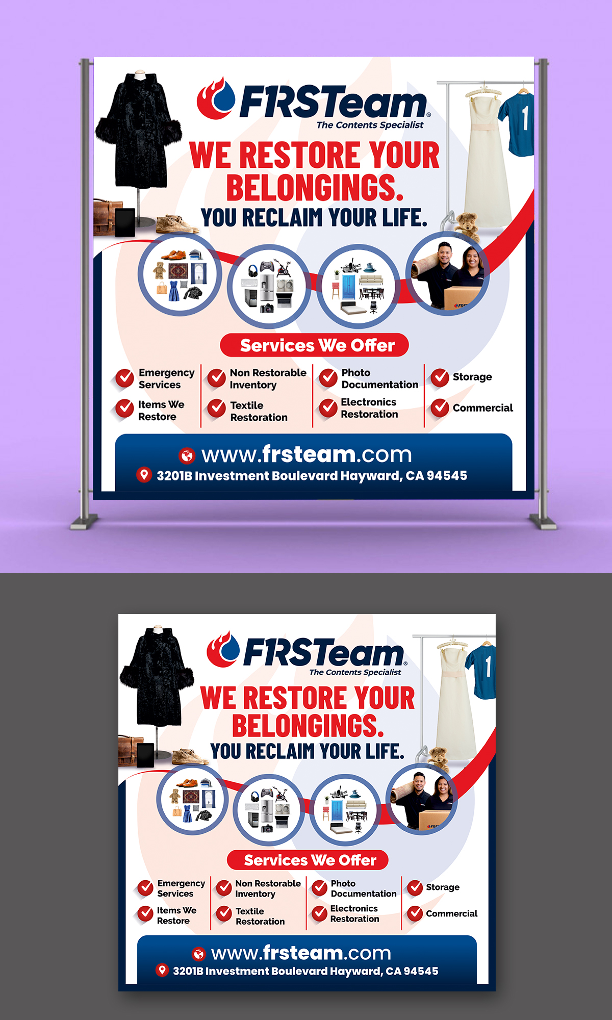 Messestand-Design von ecorokerz für FRSTeam | Design #27853765