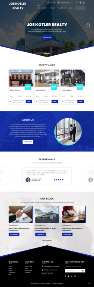 Web Design par pb pour ce projet | Design : #27855636