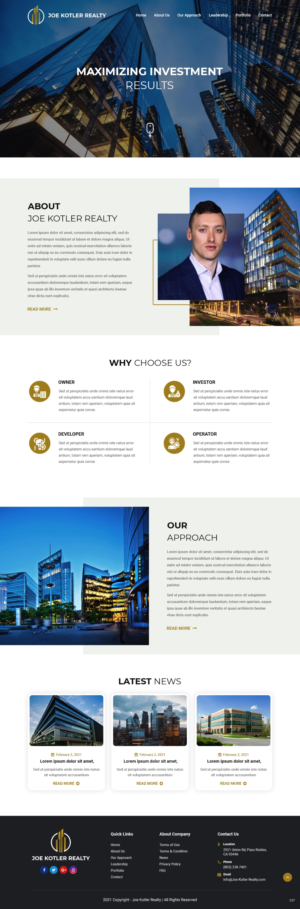 Web Design par pb pour ce projet | Design : #27859172