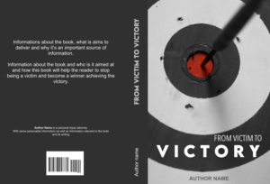 Print and E-book Personal Injury Front and Back Book Cover | eBook Cover Design by AnninWonderland