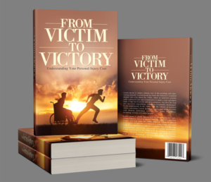 Print and E-book Personal Injury Front and Back Book Cover | Design de Couverture eBook par ARO
