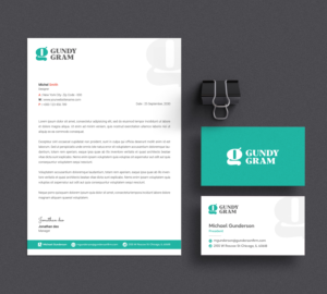 Stationery Design by Tilt for this project | Design: #27861240