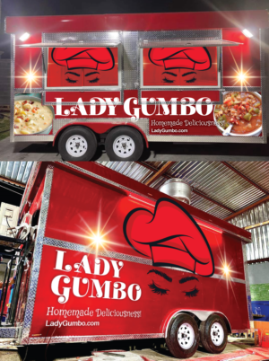 Lady Gumbo food trailer