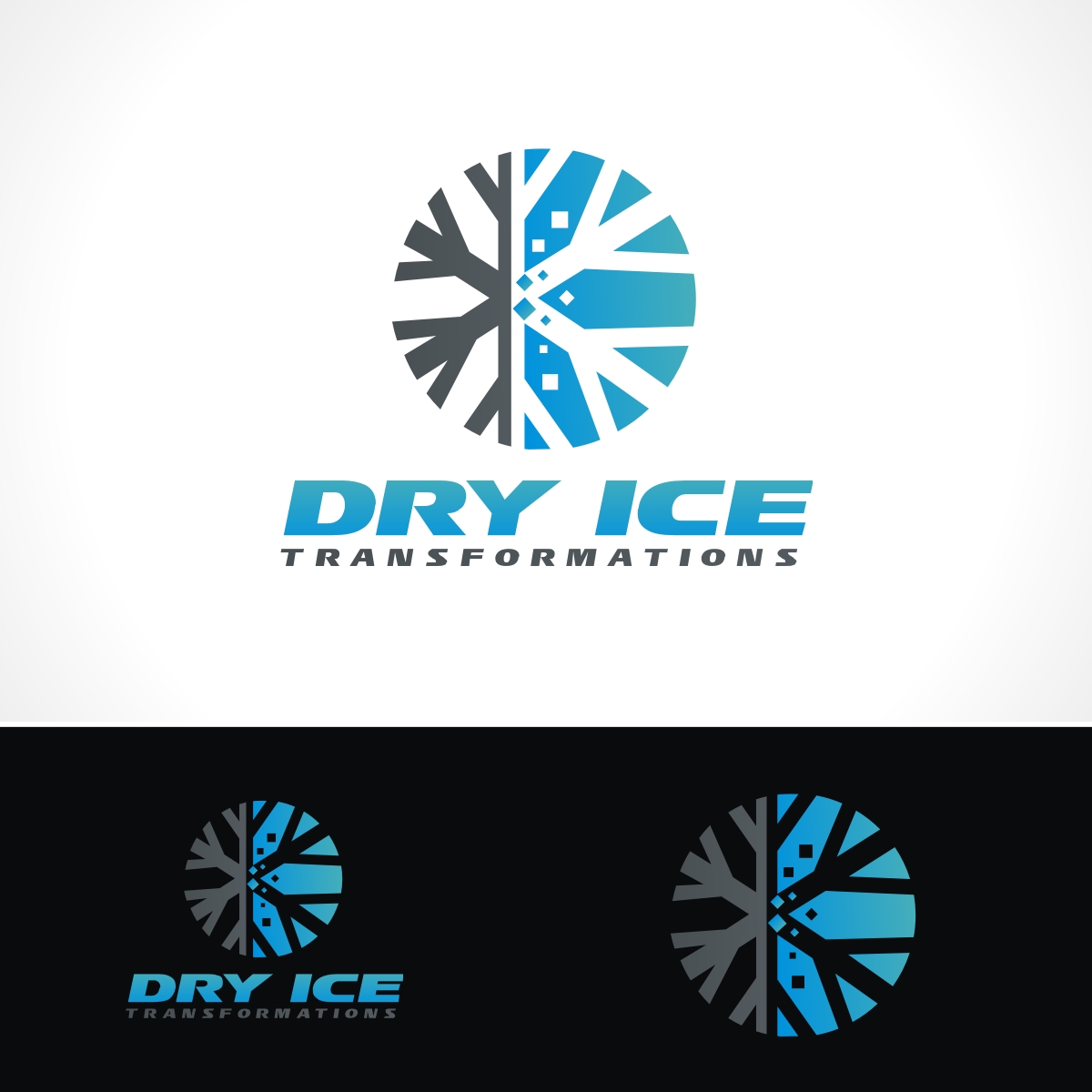 Logo Design by N83touchthesky for Dry Ice Transformations, LLC | Design #27863842
