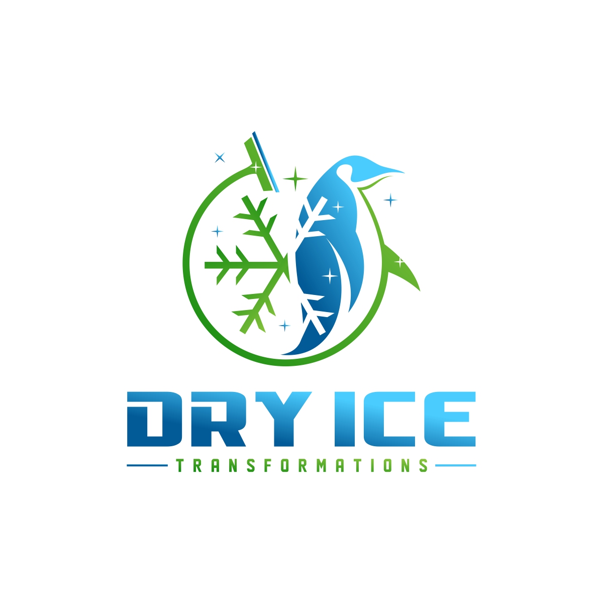 Logo Design by fly  design for Dry Ice Transformations, LLC | Design #27864036