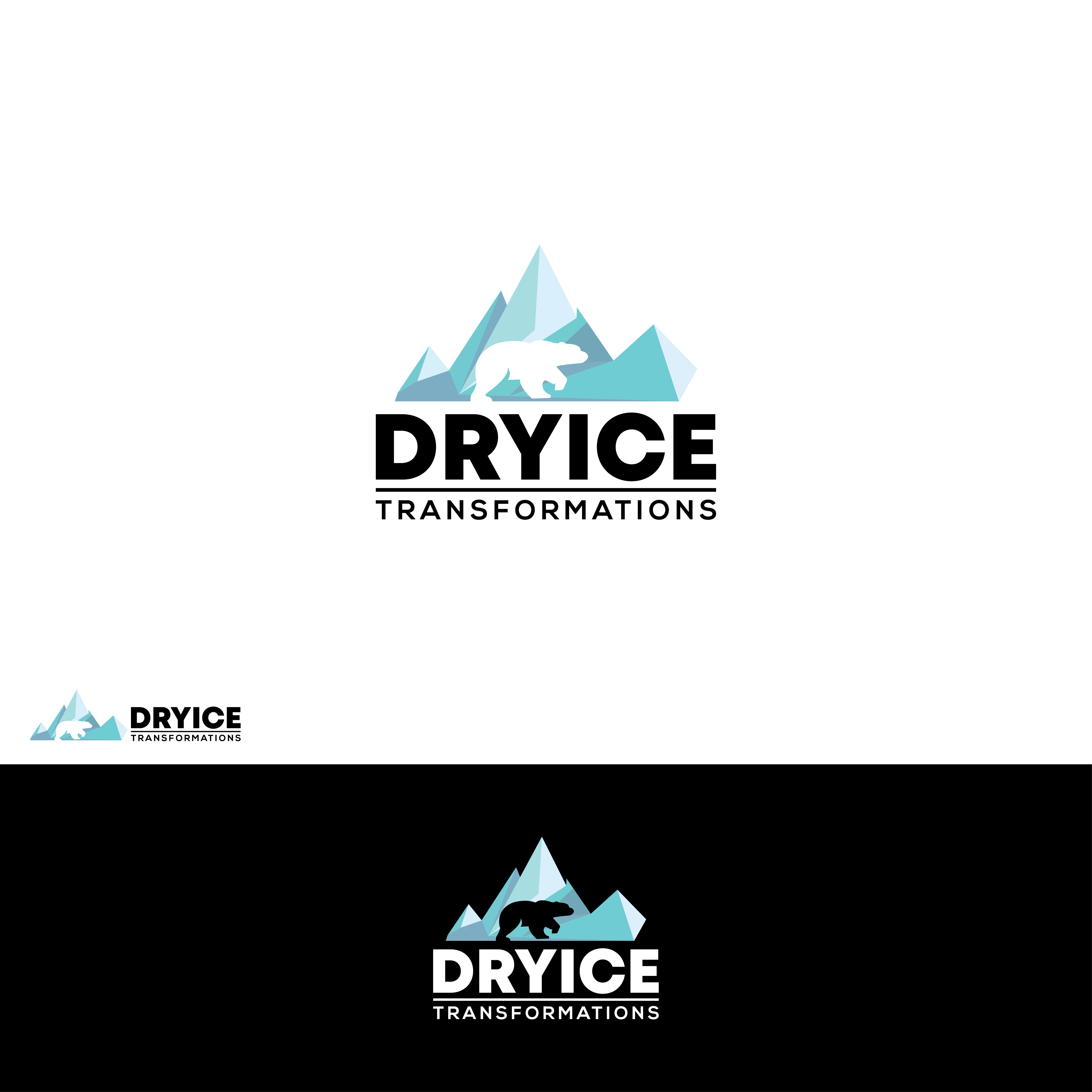 Logo Design by CrewType for Dry Ice Transformations, LLC | Design #27864596
