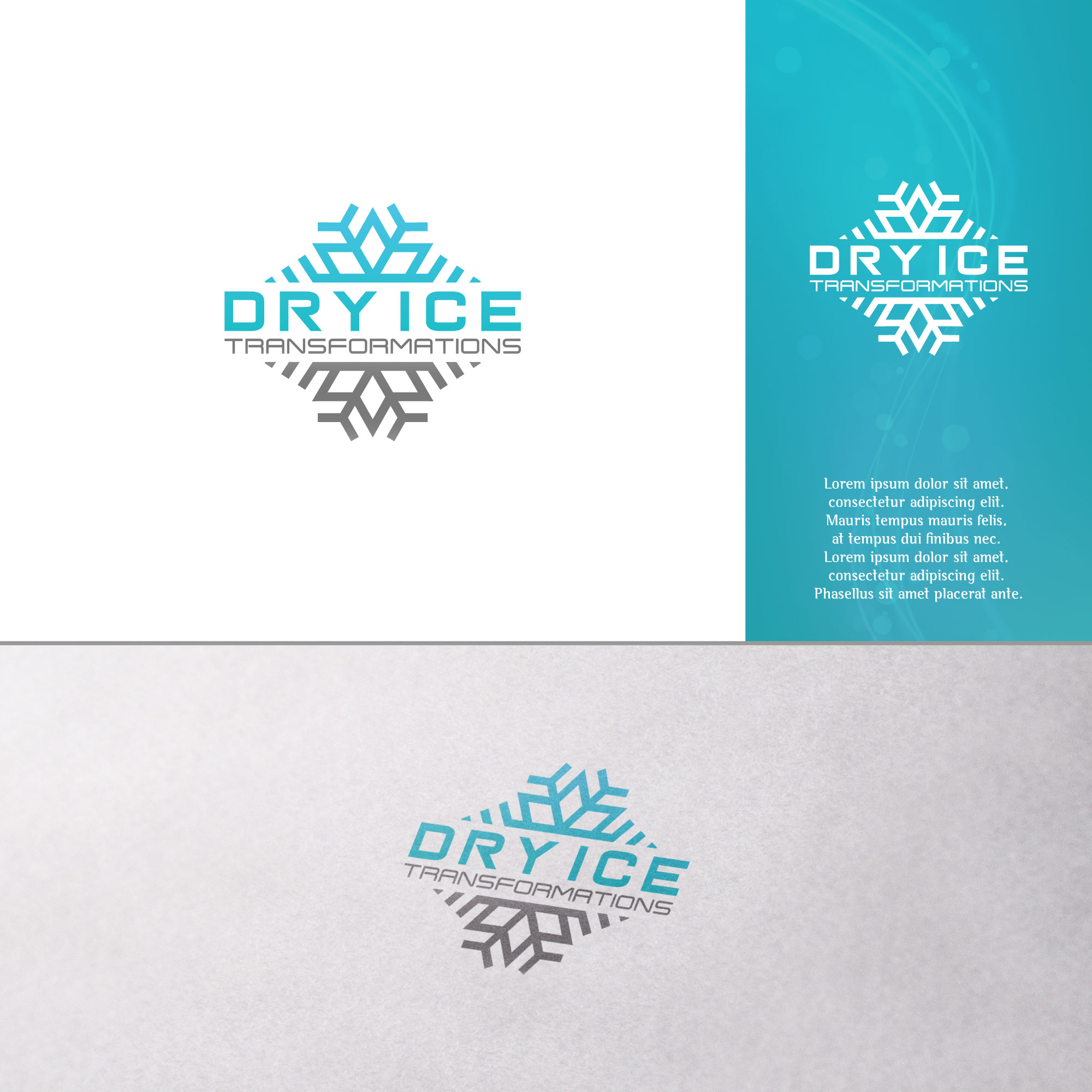 Diseño de Logo por Arjuna Design para Dry Ice Transformations, LLC | Diseño #27860027
