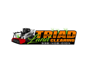 Logo Design by King Cobra for Triad Land Clearing  | Design: #27894465