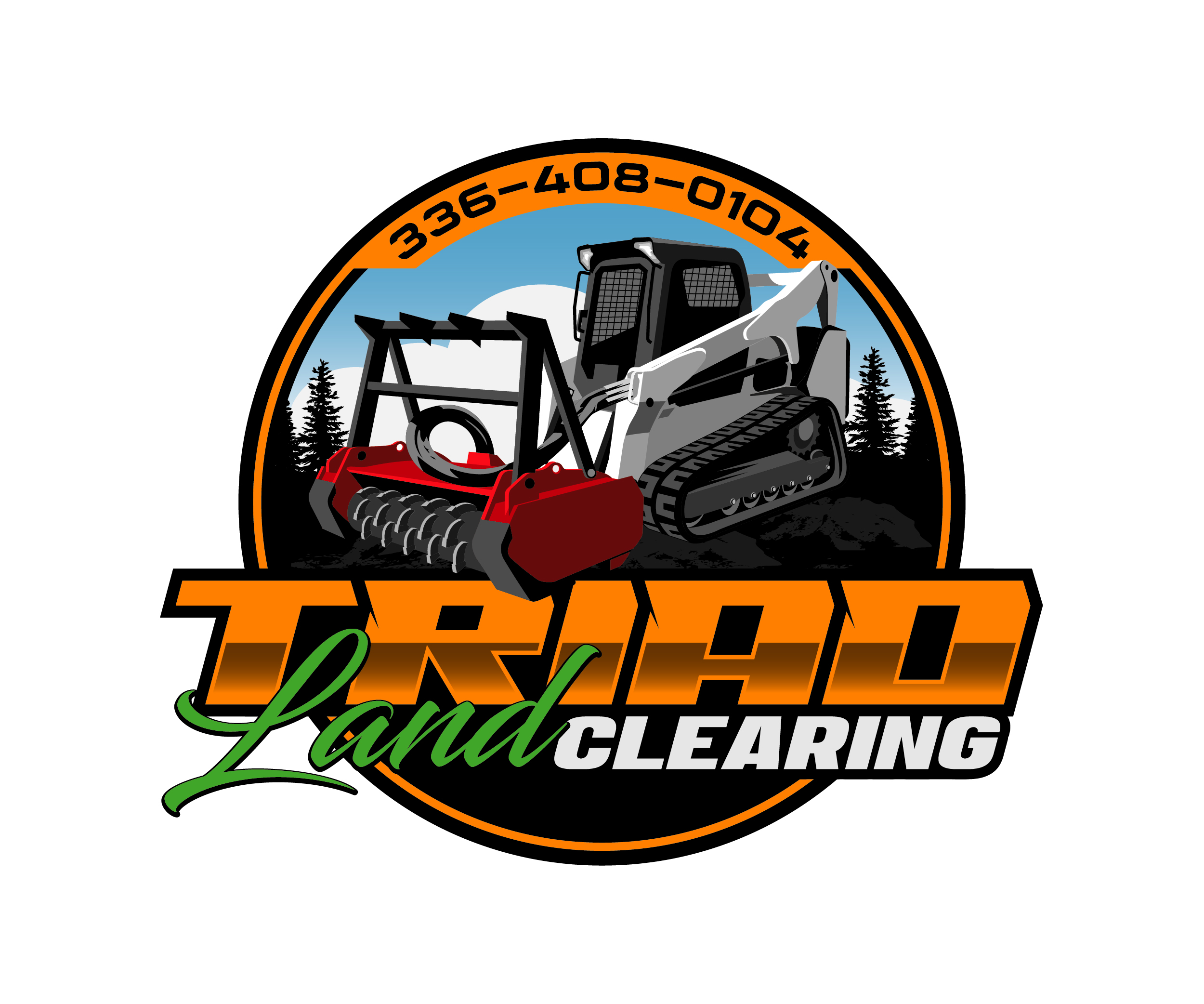 Design de Logo par King Cobra pour Triad Land Clearing  | Design #27906739