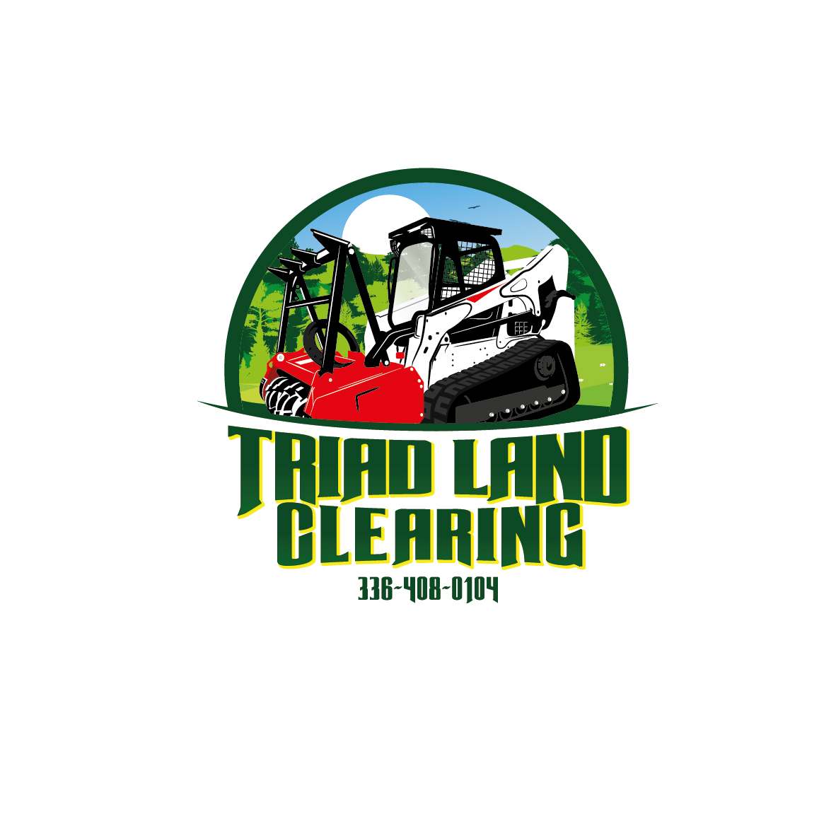 Design de Logo par creativeDAGA pour Triad Land Clearing  | Design #27912006