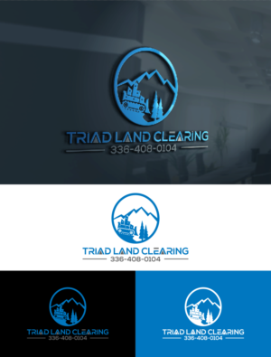 Logo Design by arek madiun for Triad Land Clearing  | Design #27893095