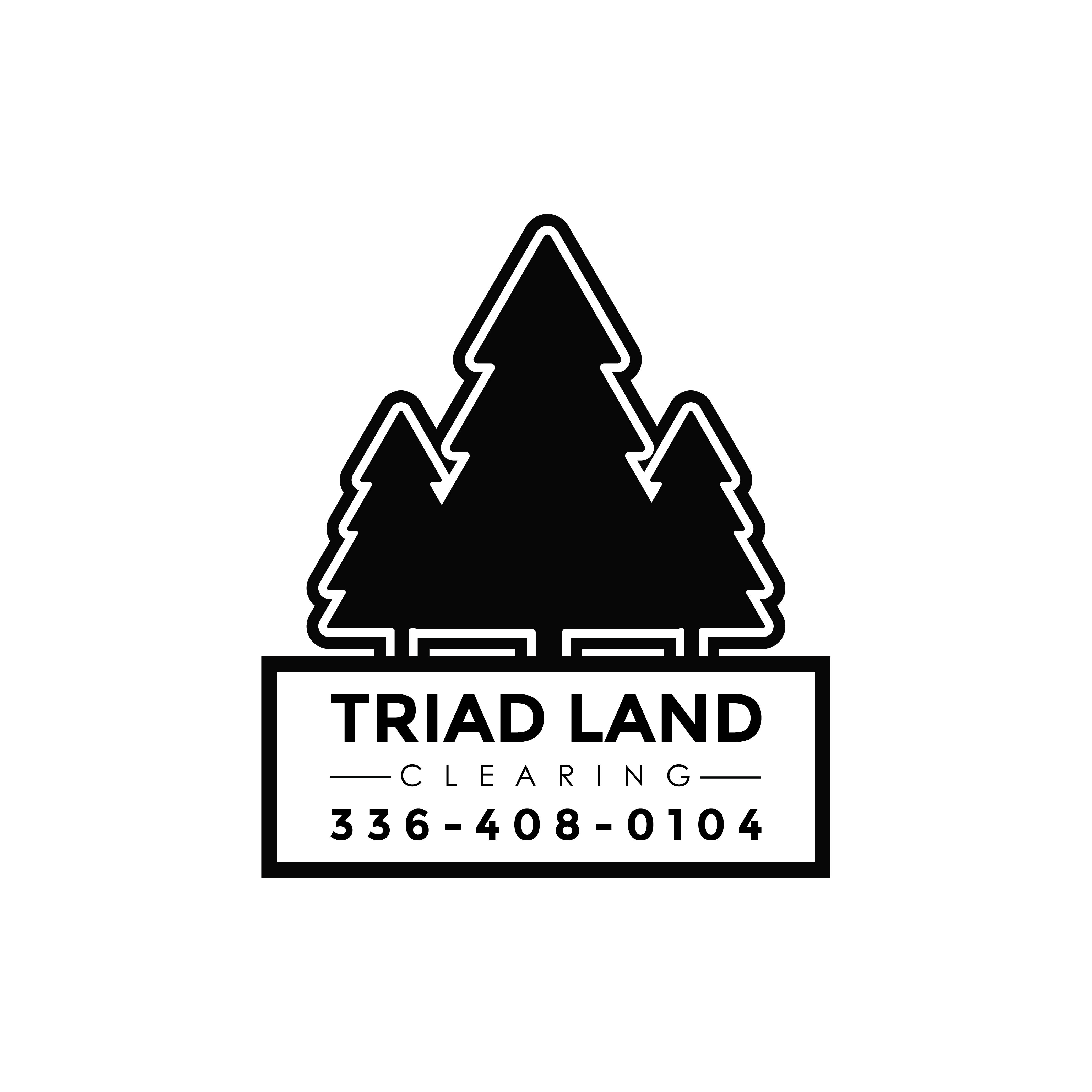 Diseño de Logo por tamizhekumaran para Triad Land Clearing  | Diseño #27864620