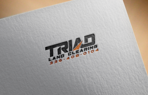 Logo Design by rastf2day for Triad Land Clearing  | Design: #27894728