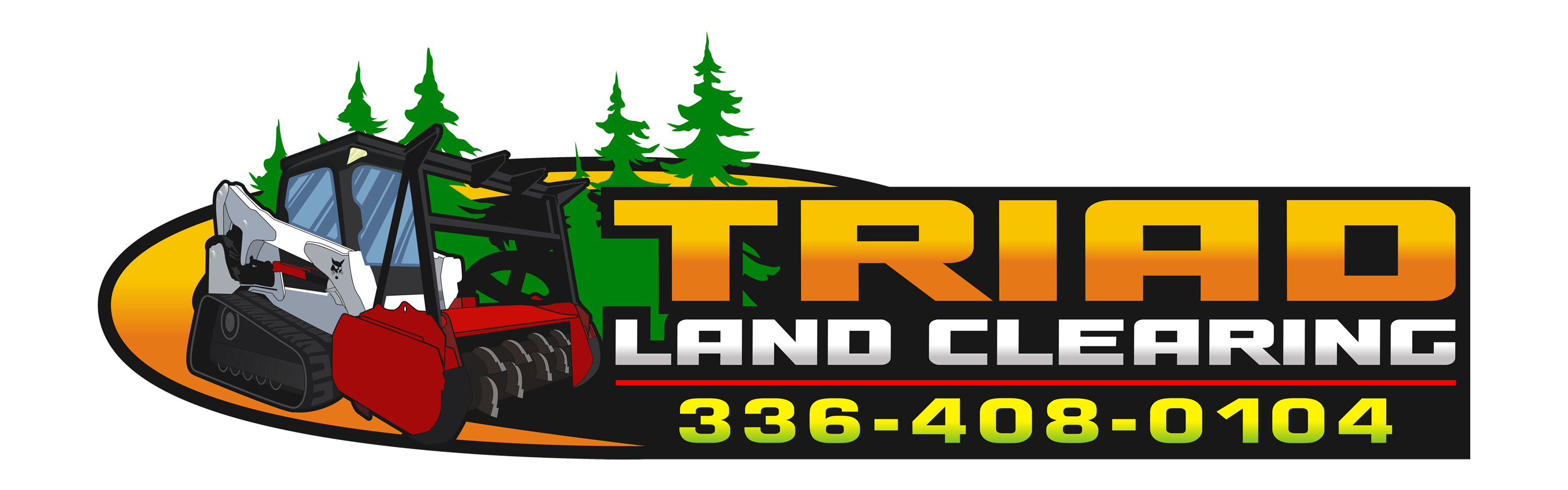 Logo Design by pixelprojekt for Triad Land Clearing  | Design #27922798