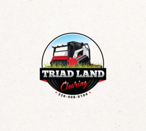 Logo Design by step forward 2 for Triad Land Clearing  | Design: #27868594