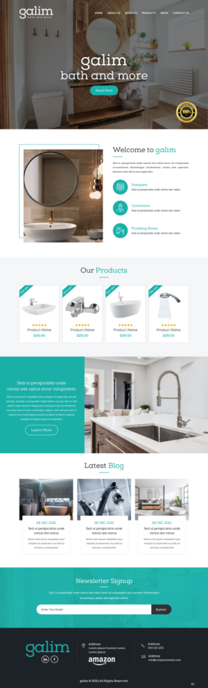 Web Design by pb for this project | Design: #27869368