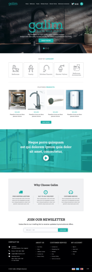 Web Design by pb for this project | Design #27869372