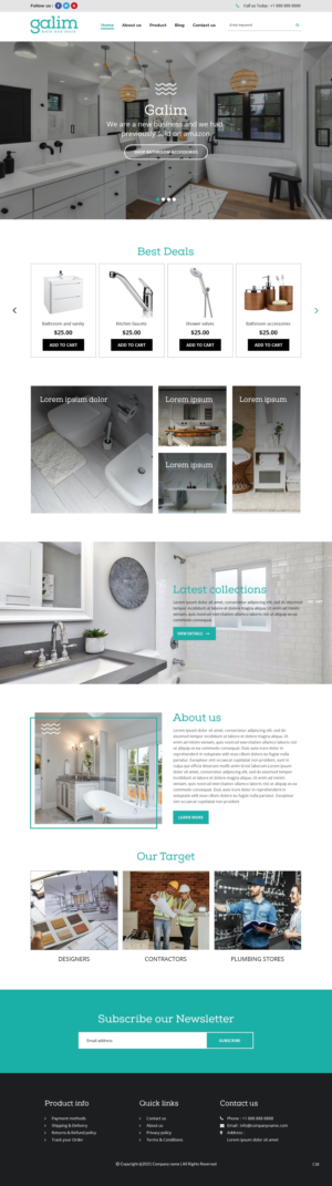 Web Design by pb for this project | Design: #27869375