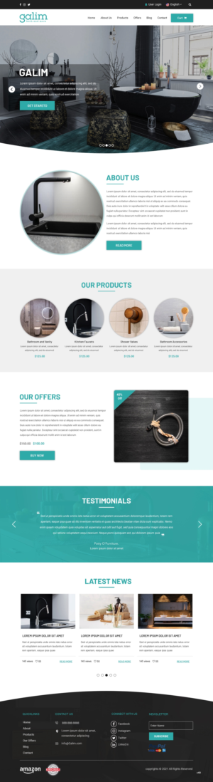 Web Design by pb for this project | Design: #27869376